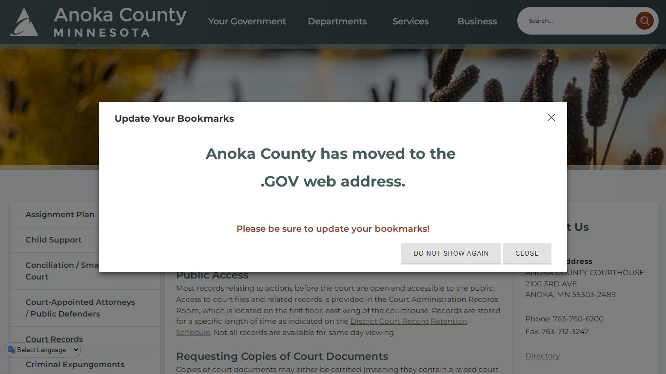 Court Records | Anoka County, MN - Official Website